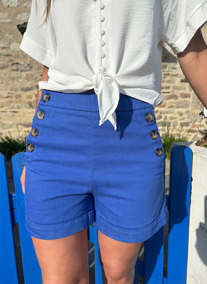 Short Tom Bleu Royal