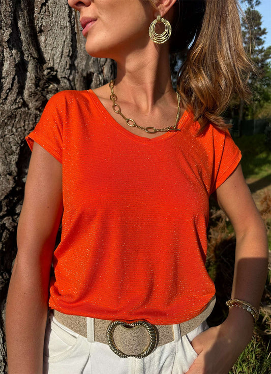 T-shirt Milo Corail