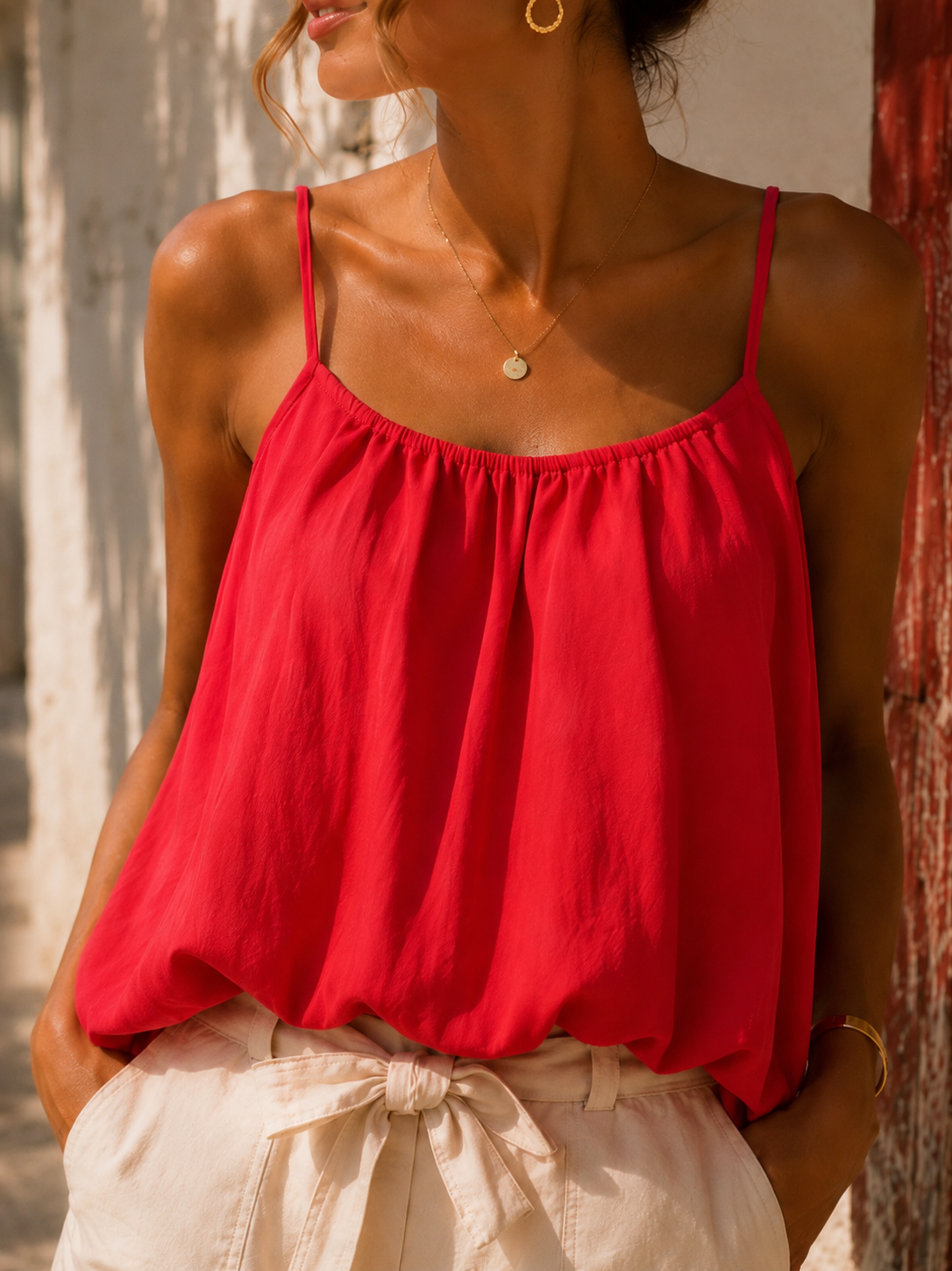 Top Cléo Corail