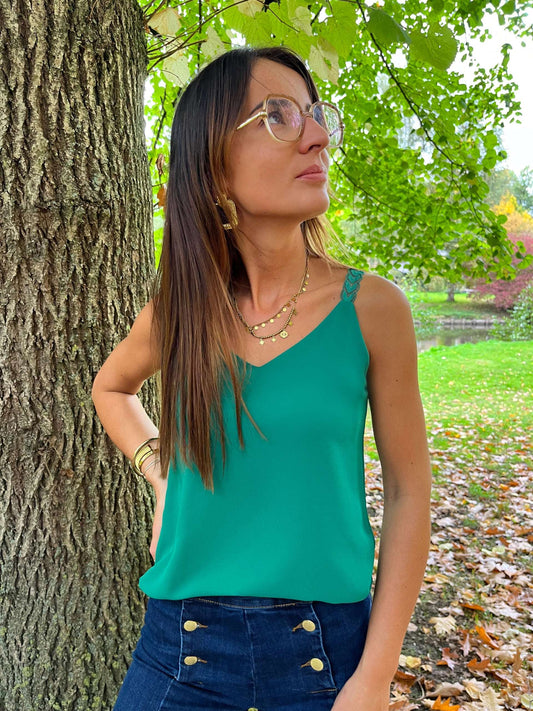 Top Floria Vert