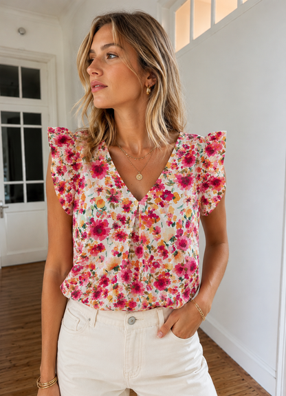 Top Isia Fleurie
