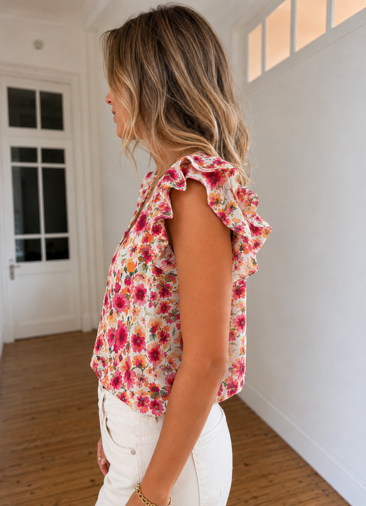 Top Isia Blue
