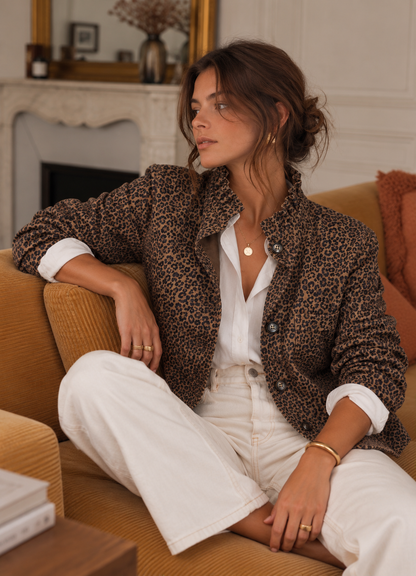 Veste Alix léopard