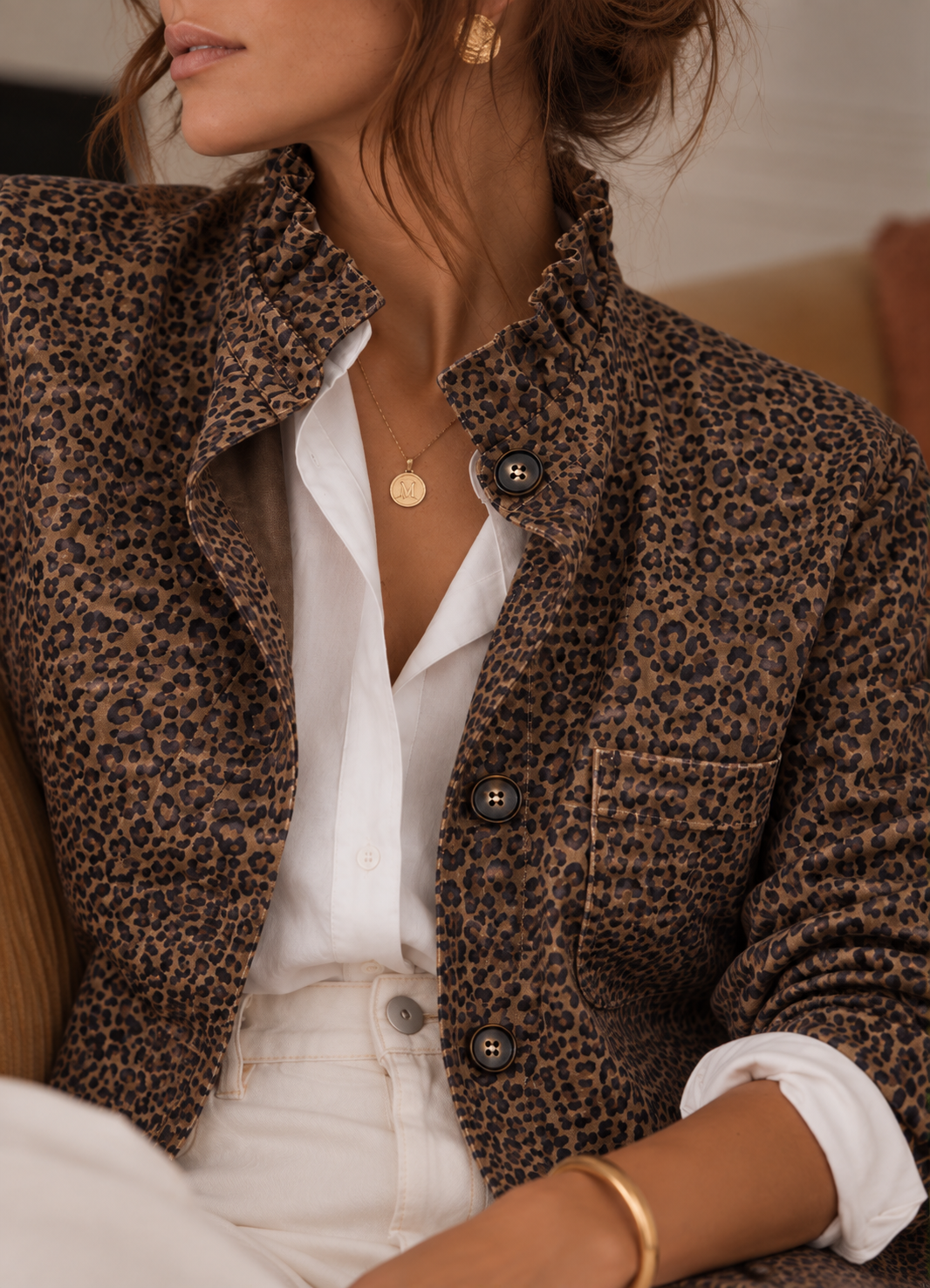 Veste Alix léopard