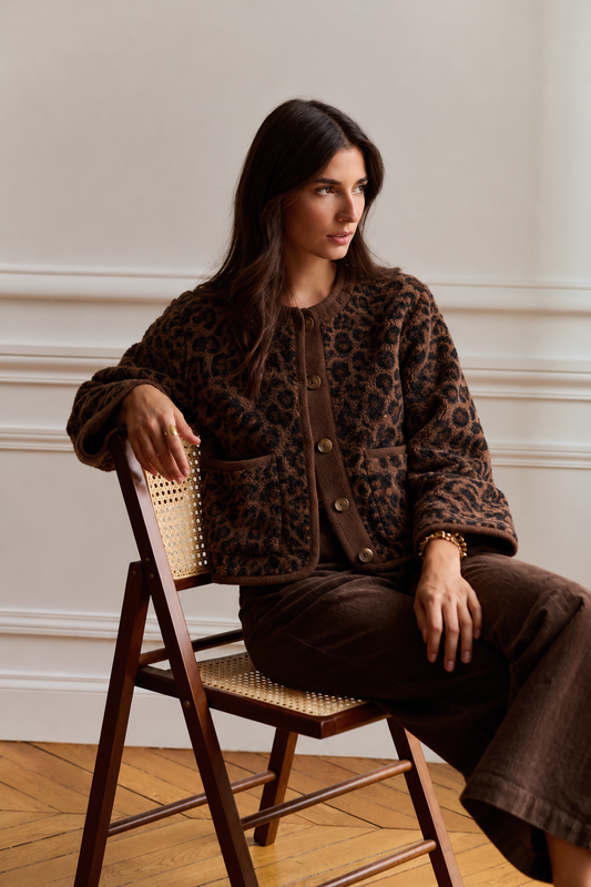 Veste Roxie léopard