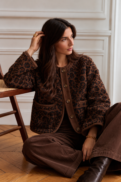 Veste Roxie léopard