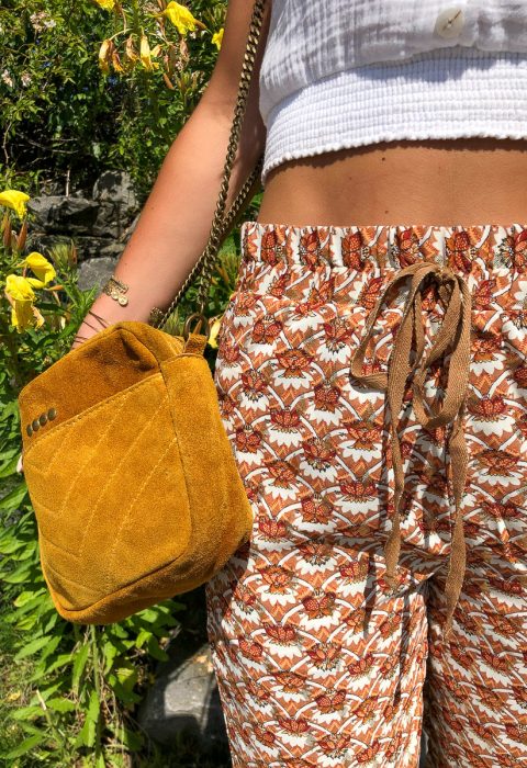 pantalon fluide motifs camel boutique les piplettes