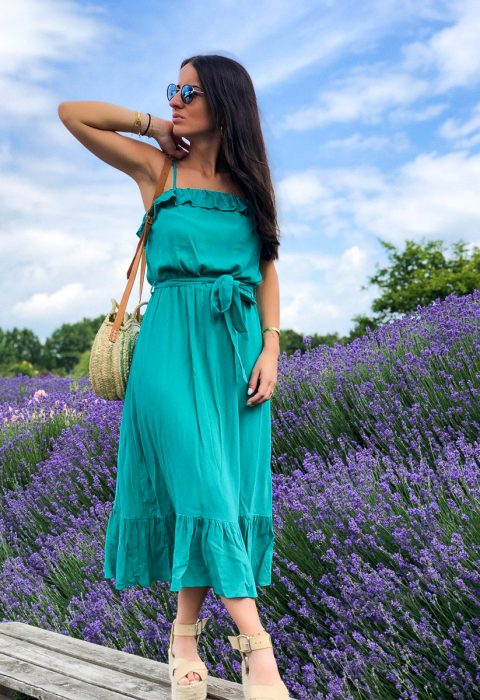 robe longue bretelles ceinture boutique les piplettes