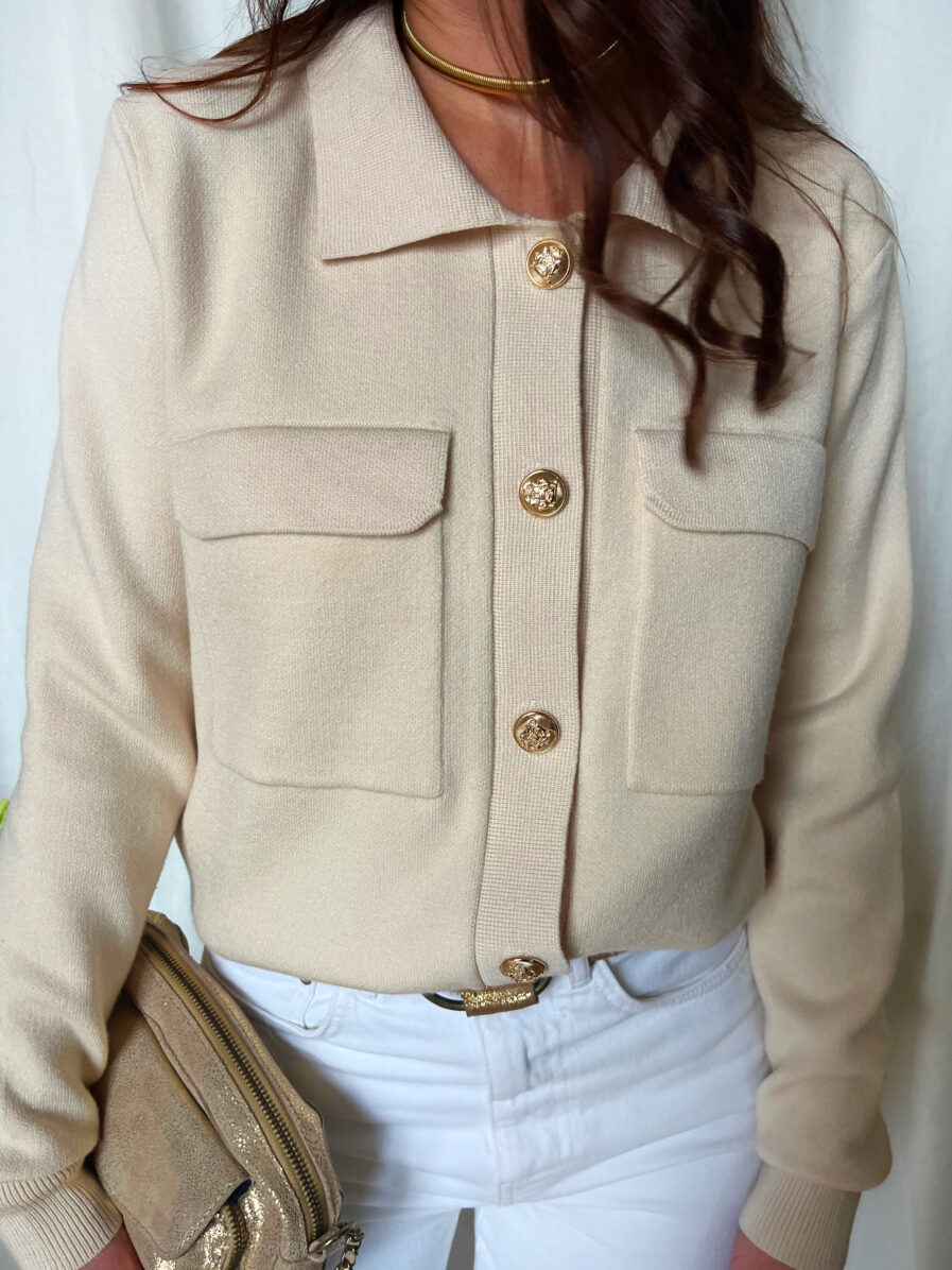 Gilet-Zoé-beige-LesPiplettes
