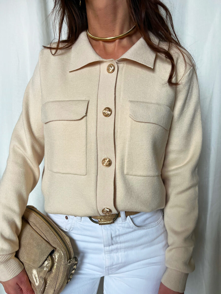 Gilet-Zoé-beige-LesPiplettes