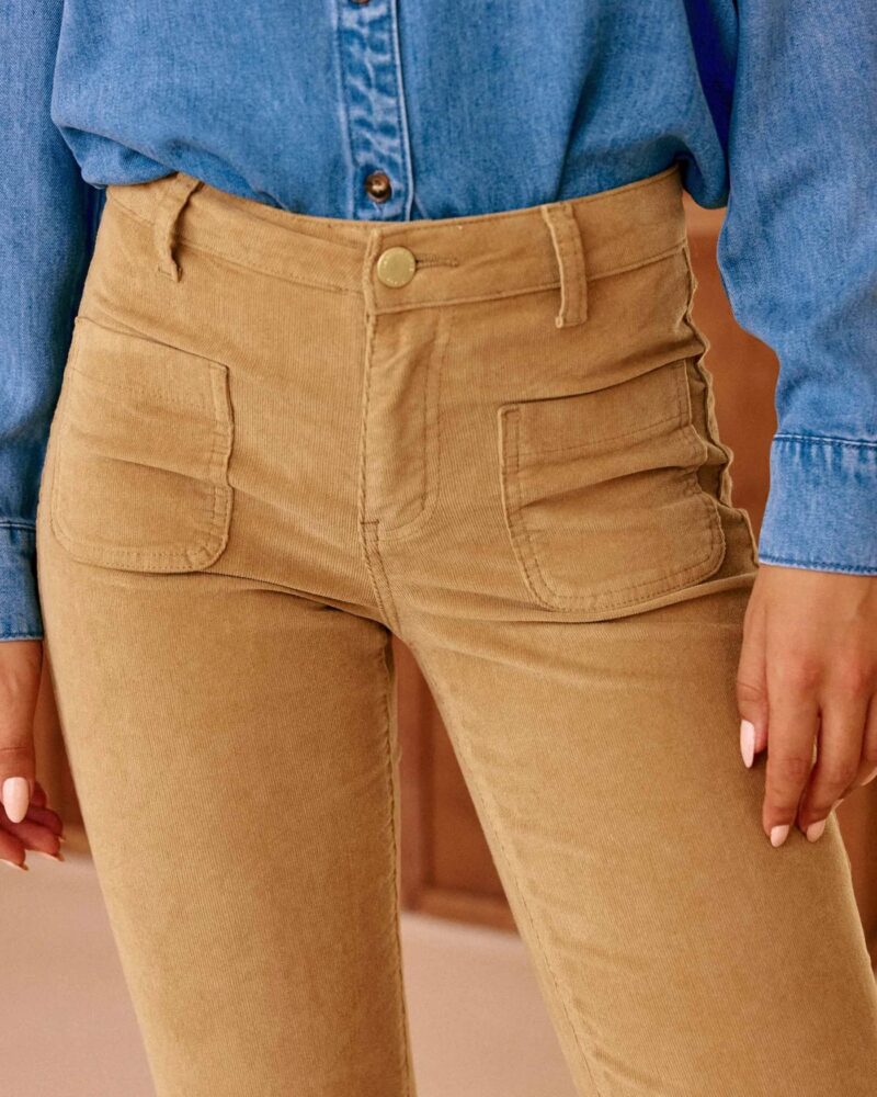 PANTALON LANA BEIGE