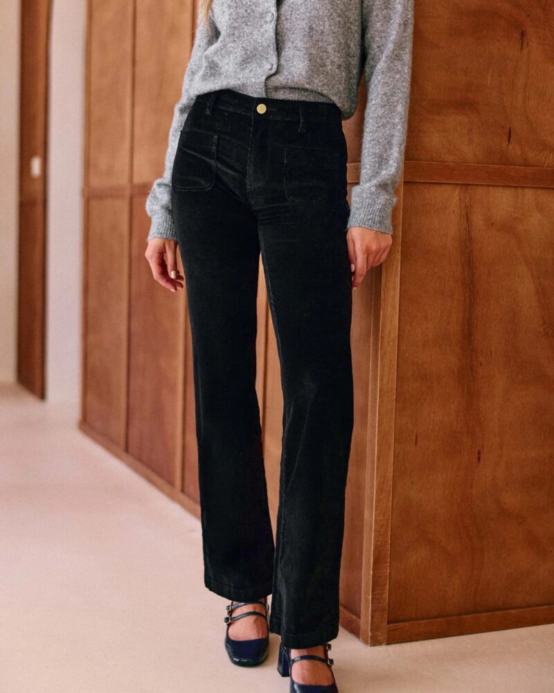 PANTALON LANA NOIR