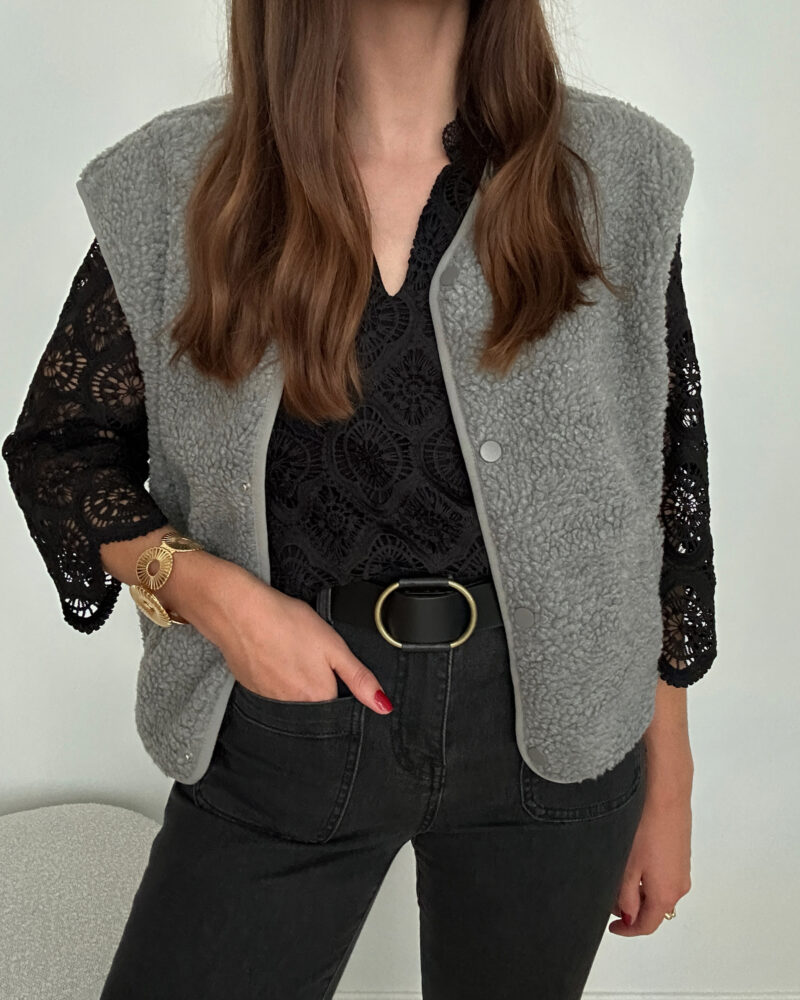 Gilet Mila Gris
