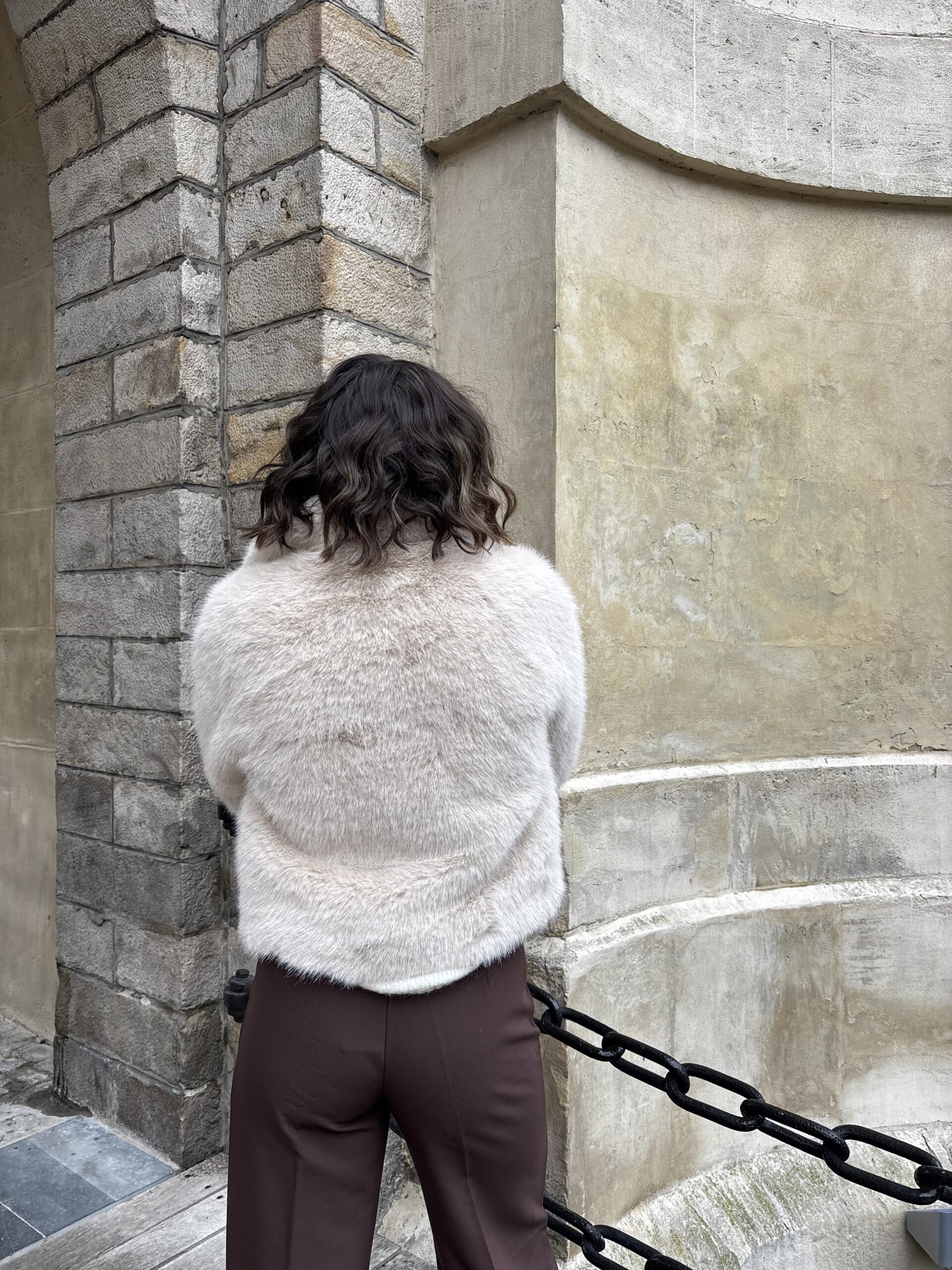 veste-fausse-fourrure-clea VESTE FAUSSE FOURRURE CLEA