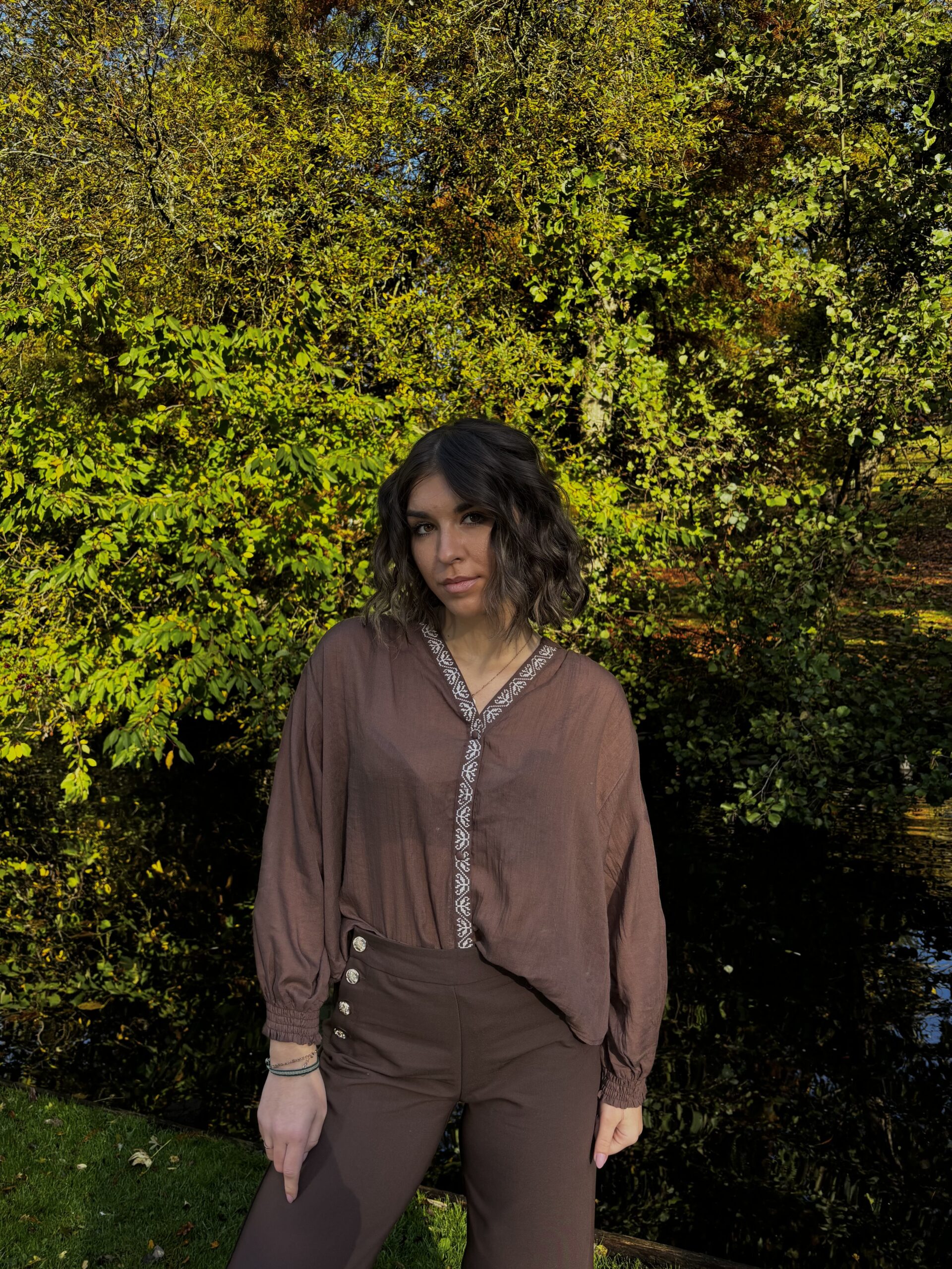 blouse-romy-chocolat-lespiplettes1 blouse romy chocolat