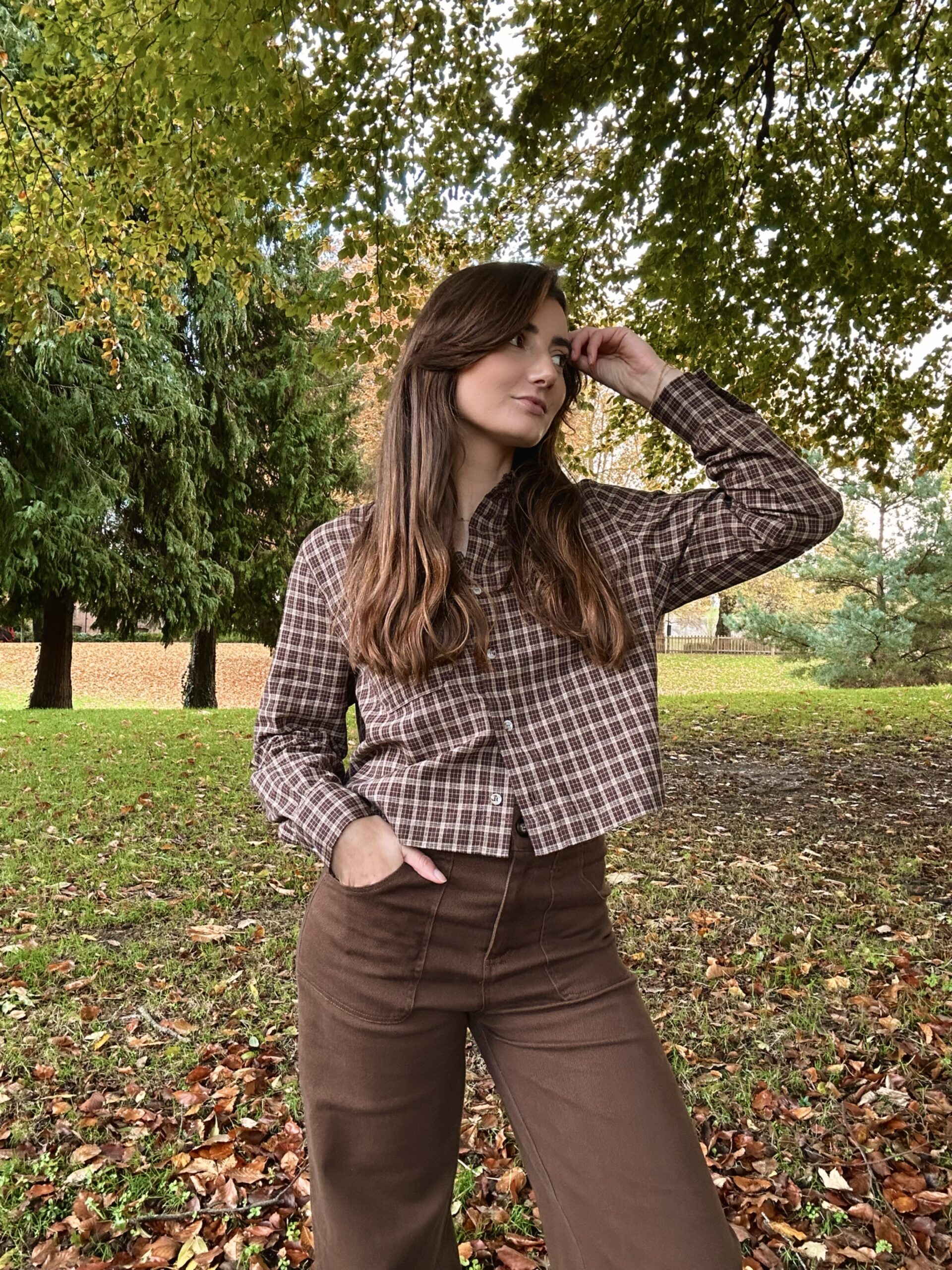 chemise-marceau-lespiplettes La modèle porte la chemise Marceau