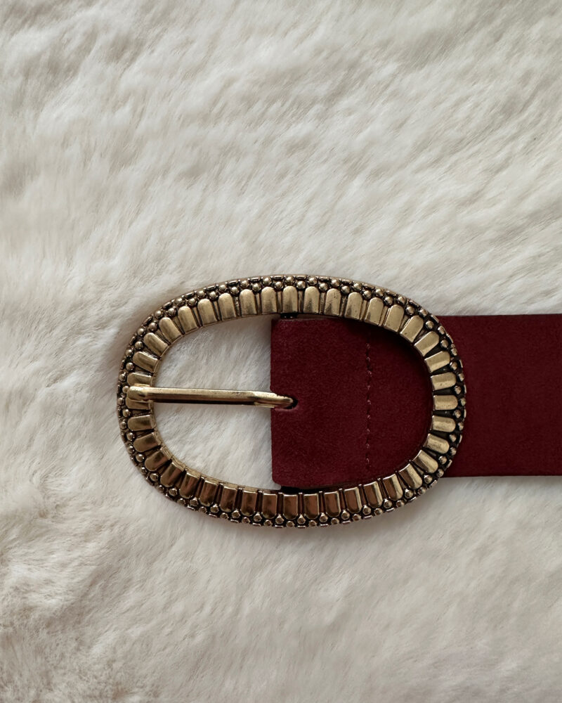 CEINTURE LUANE BORDEAUX