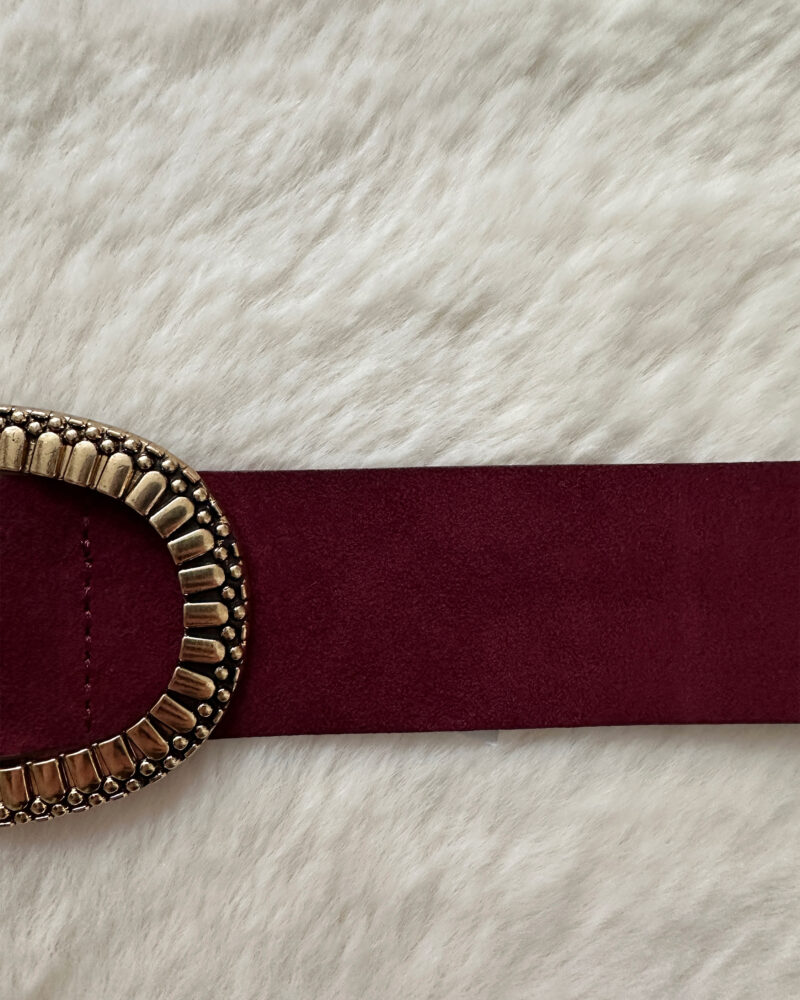 CEINTURE LUANE BORDEAUX