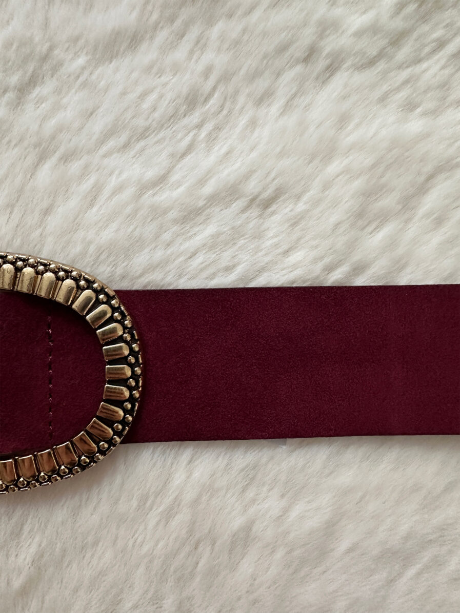 CEINTURE LUANE BORDEAUX