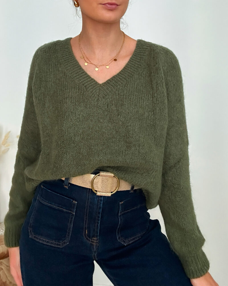 GILET CHLOE KAKI