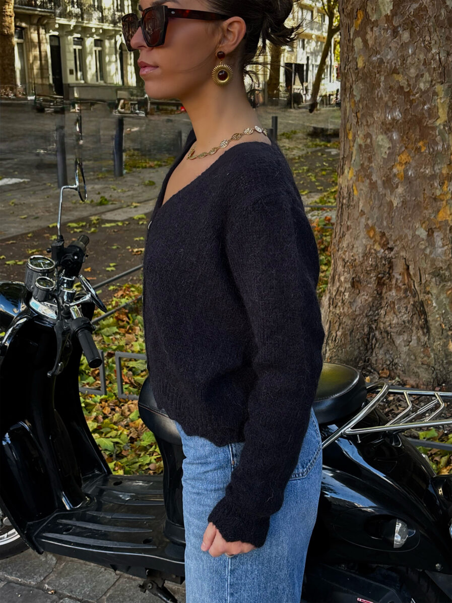 GILET EMY NOIR
