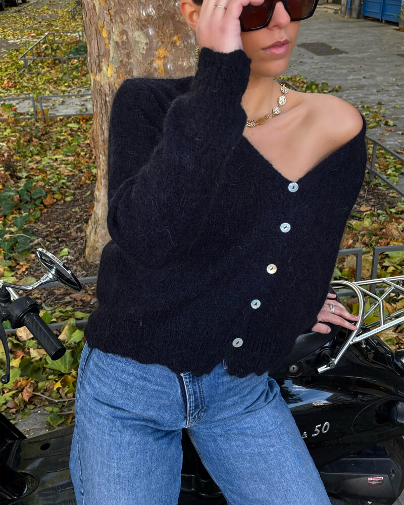 GILET EMY NOIR
