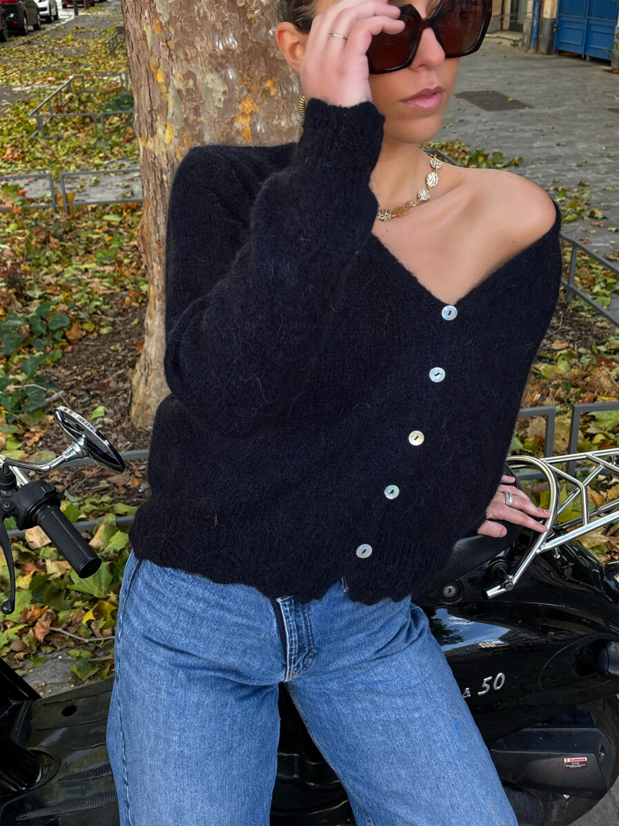 GILET EMY NOIR