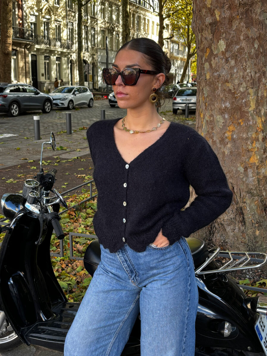 GILET EMY NOIR
