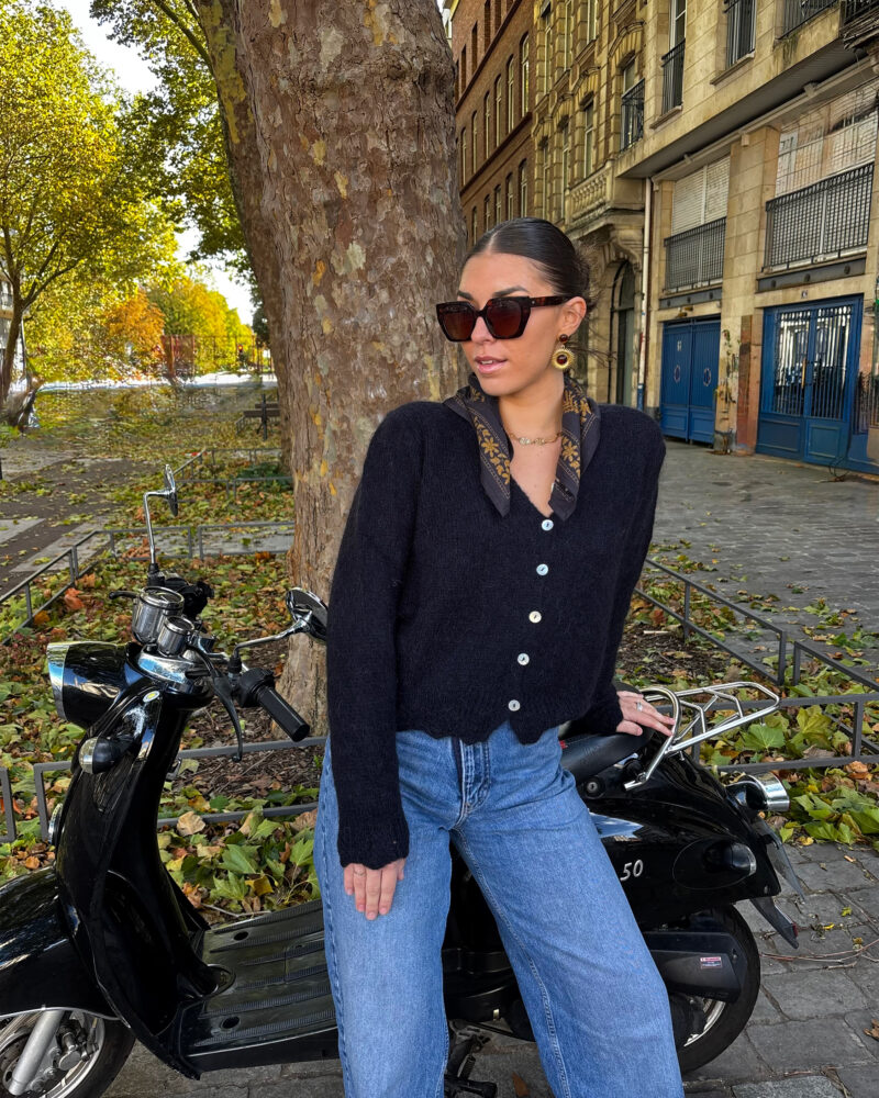 GILET EMY NOIR