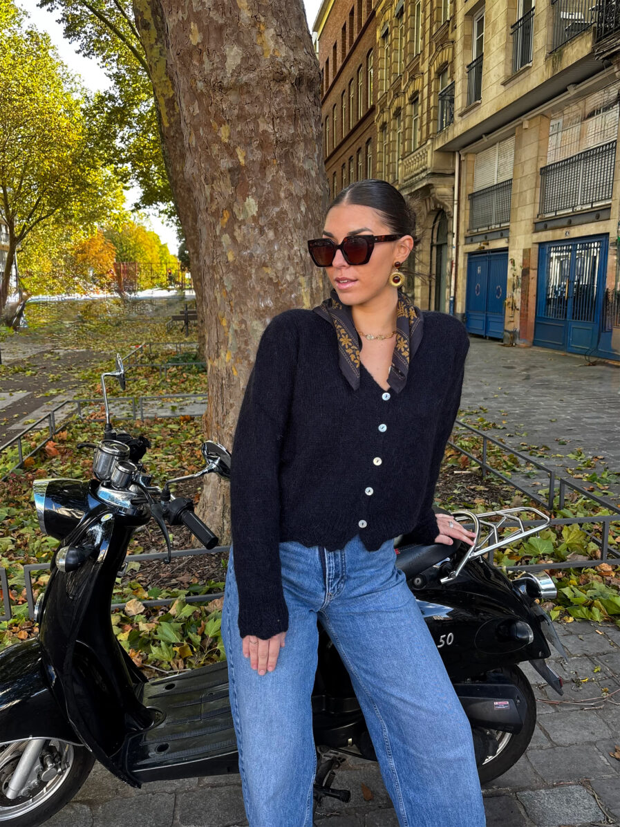 GILET EMY NOIR