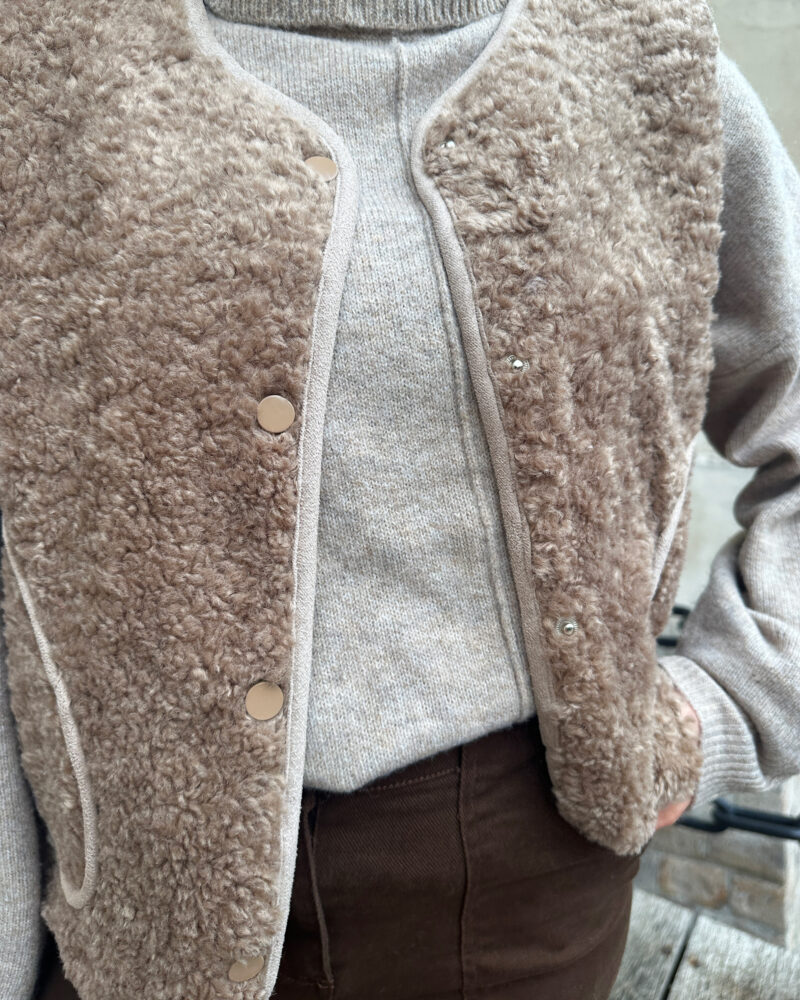GILET LALY CAMEL