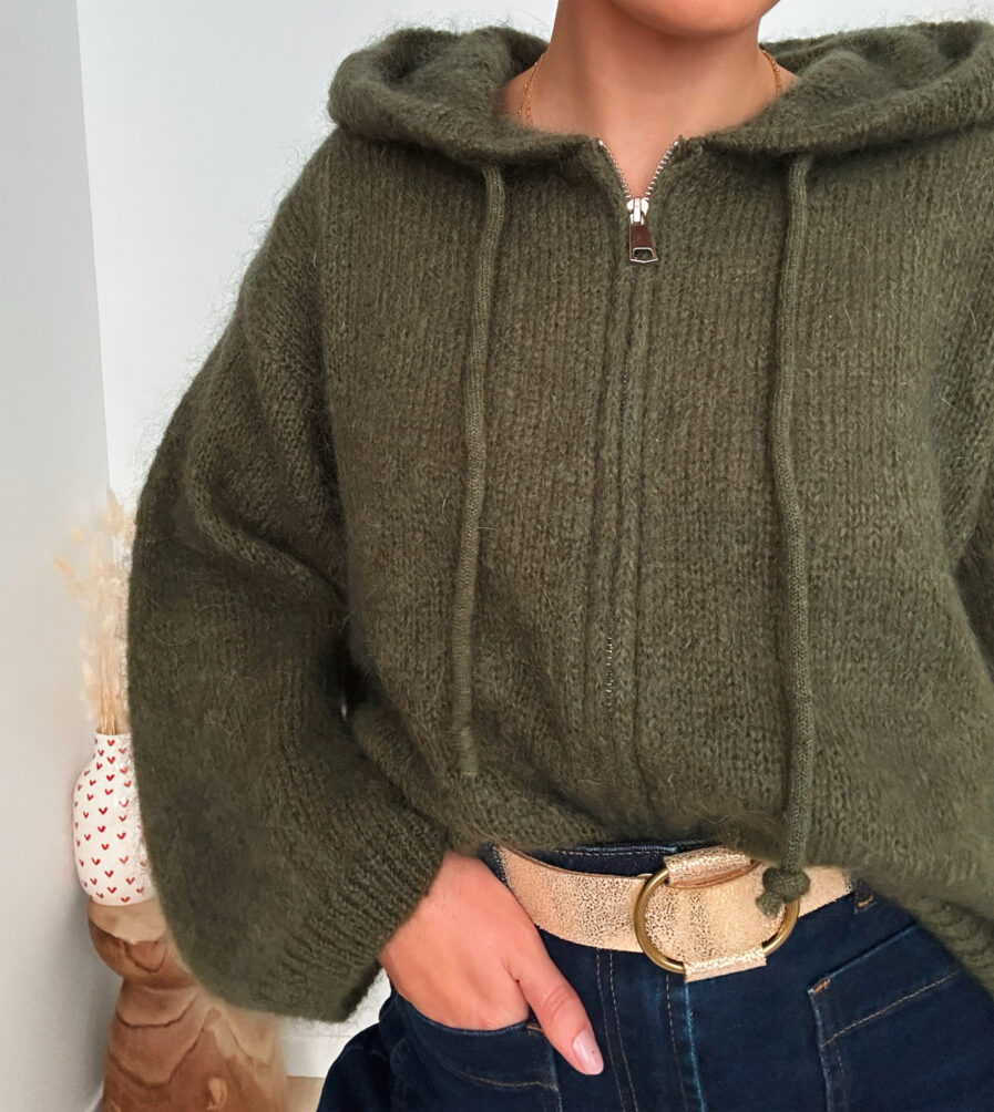 GILET LOU KAKI