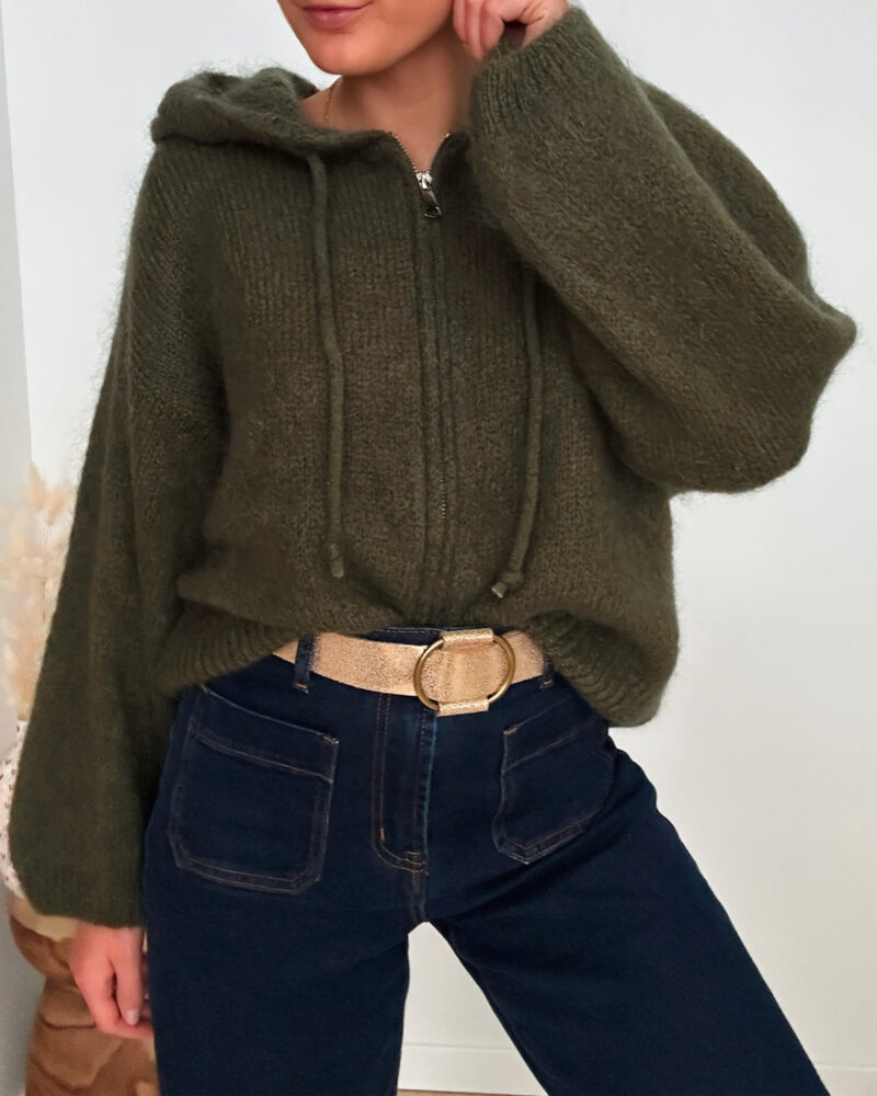 GILET LOU KAKI