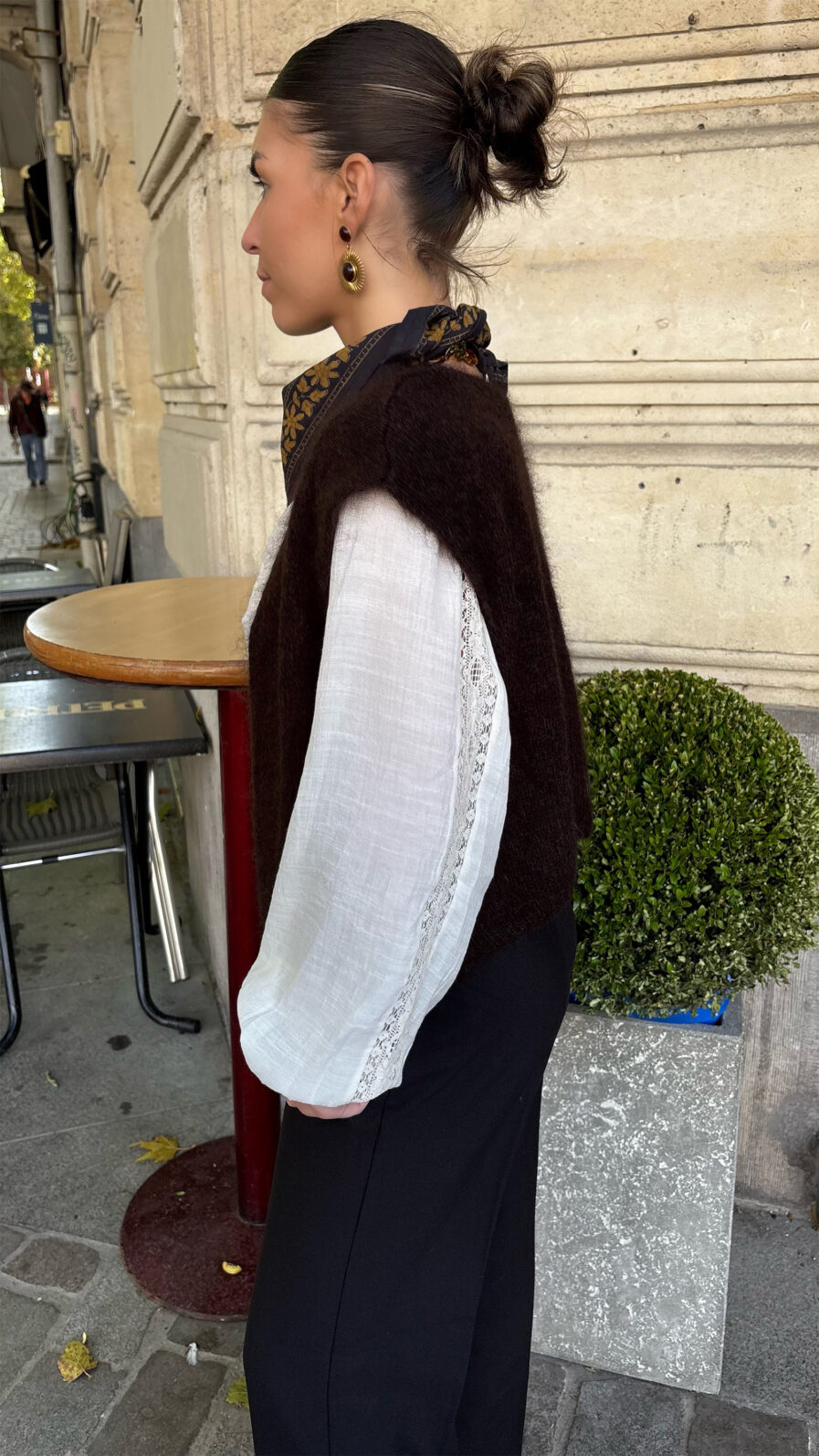 GILET LUNA CHOCOLAT