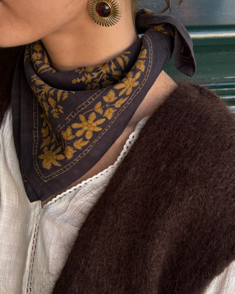 GILET LUNA CHOCOLAT
