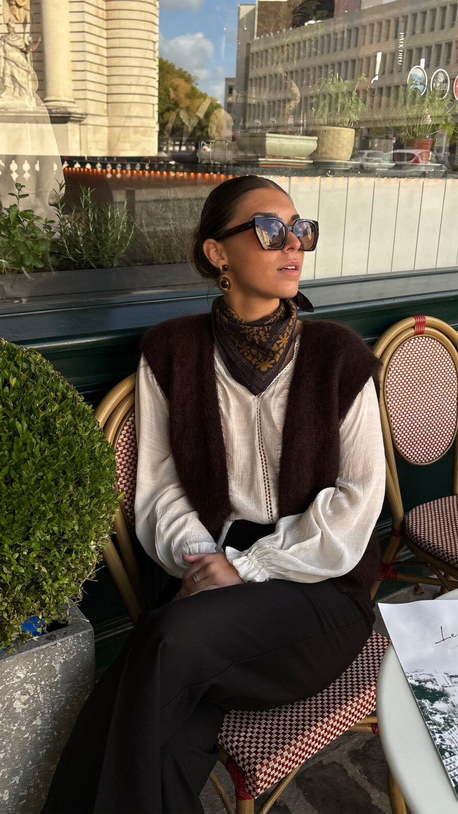 GILET LUNA CHOCOLAT