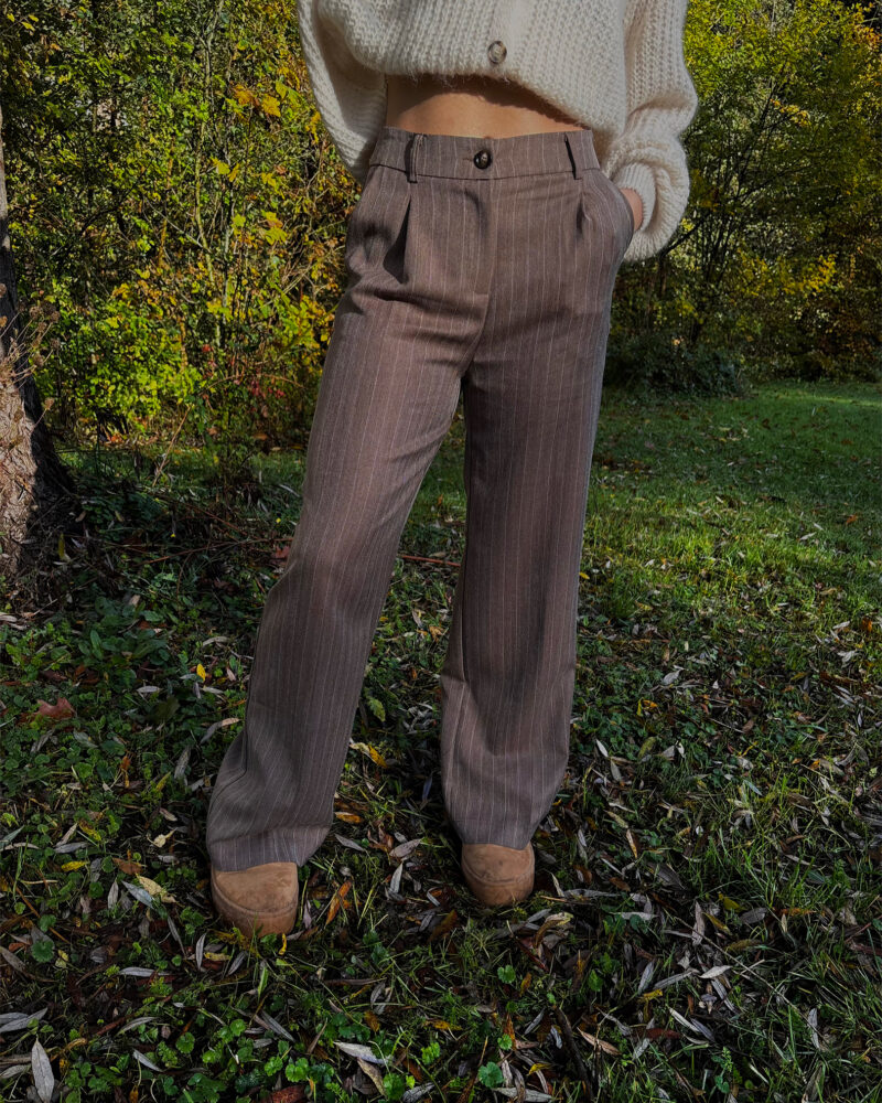 PANTALON EMILIA CHOCOLAT