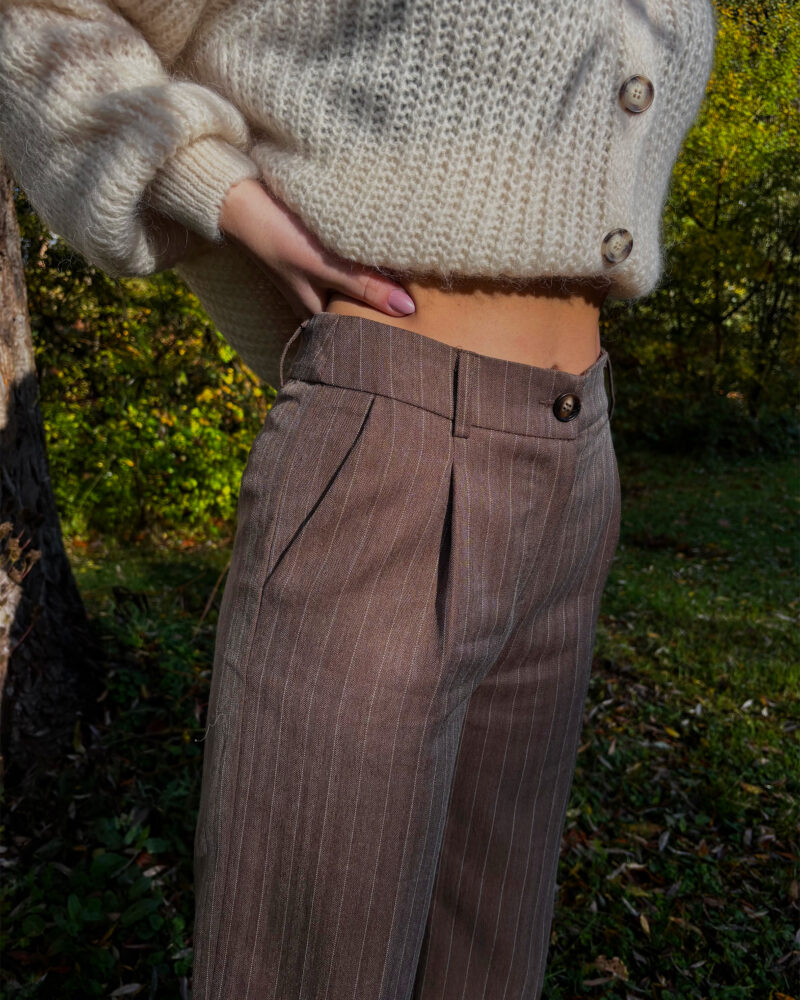 PANTALON EMILIA CHOCOLAT