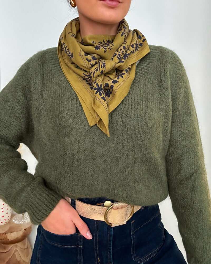 GILET CHLOE KAKI