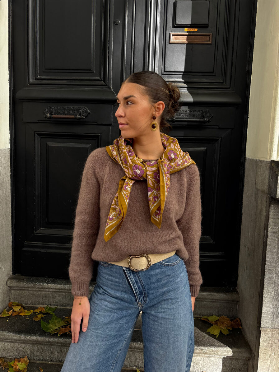 PULL LIA TAUPE