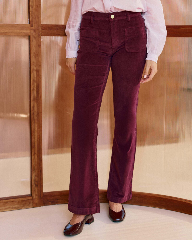 Pantalon LANA Prune