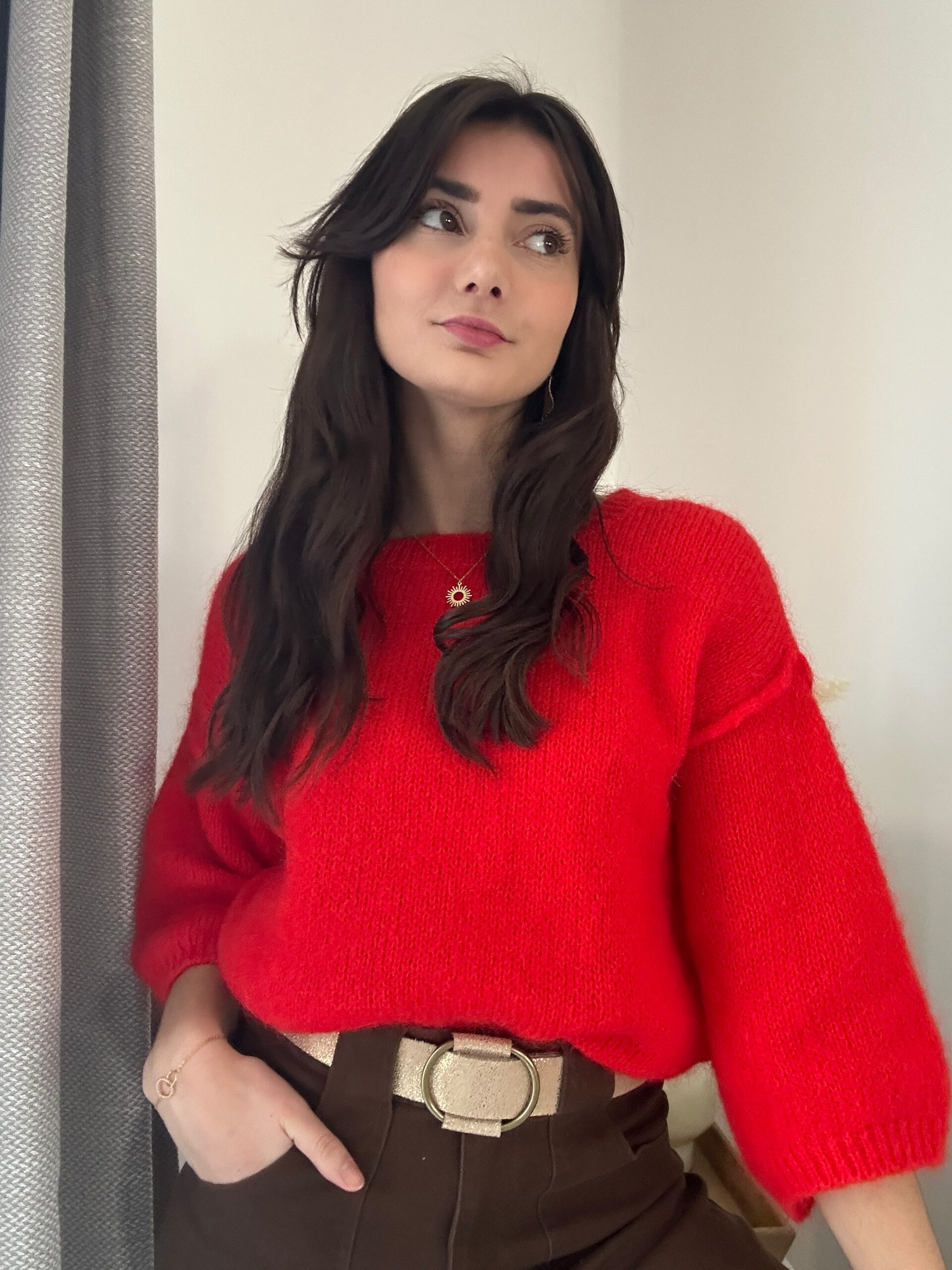 Pull Milo Rouge Pull Milo Rouge