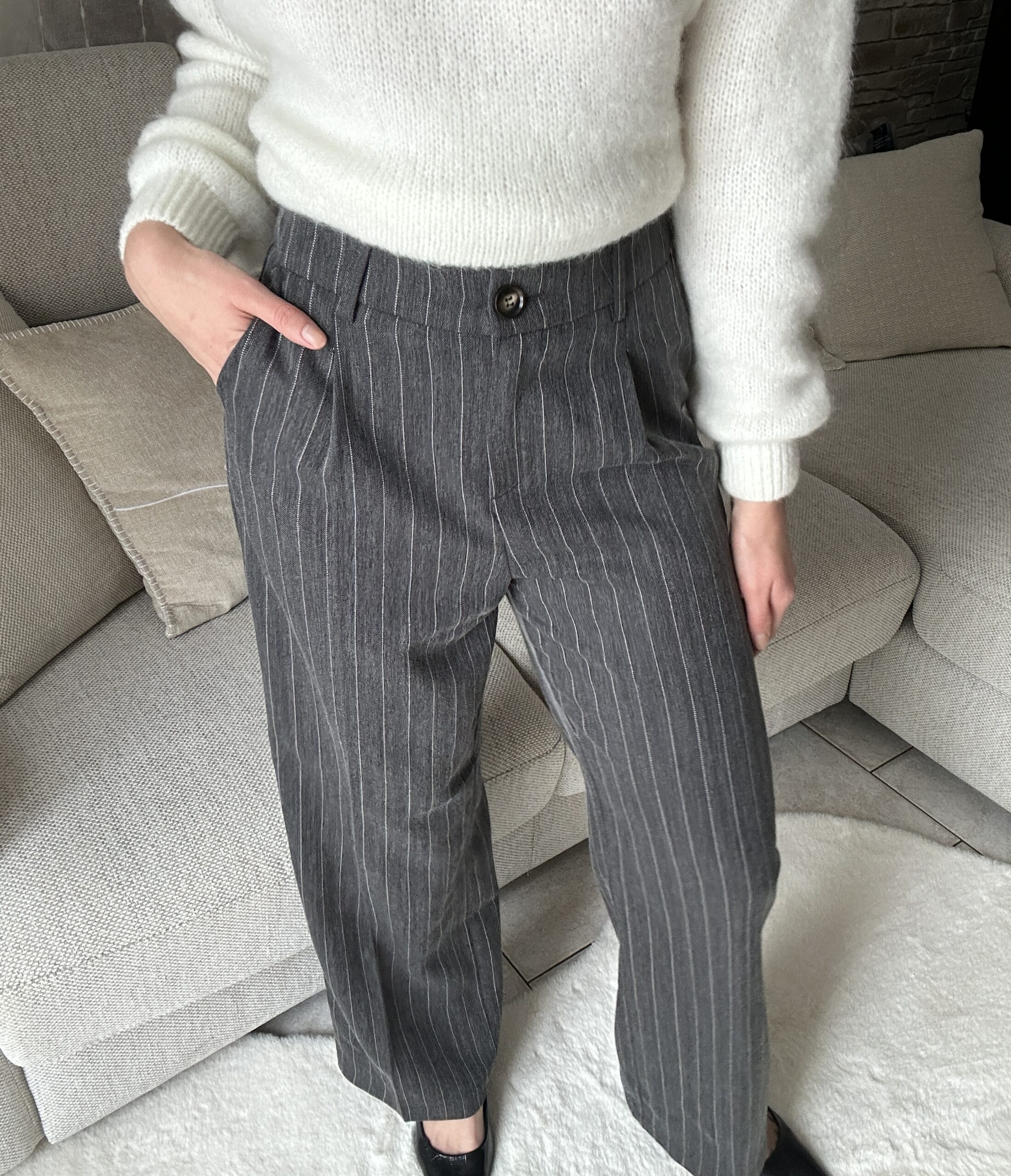 Pantalon Emilia Gris Pantalon Emilia Gris