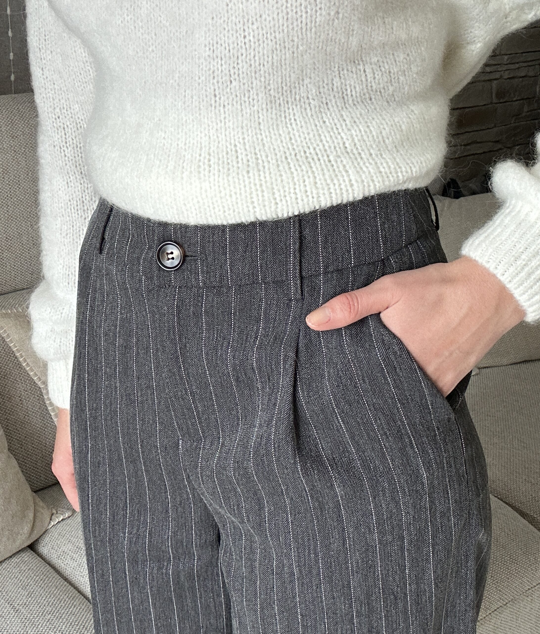 Pantalon Emilia Gris Pantalon Emilia Gris