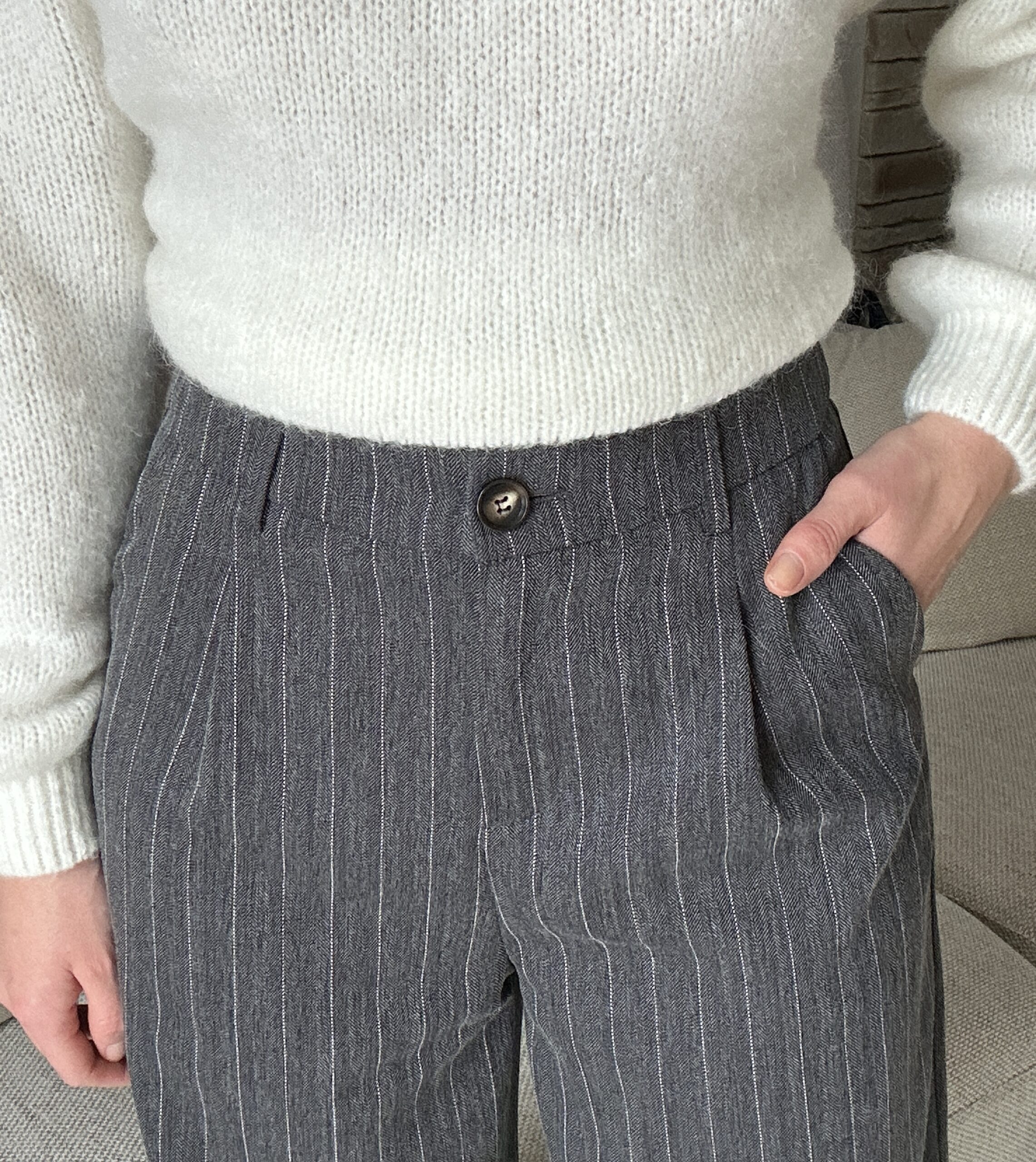 Pantalon Emilia Gris Pantalon Emilia Gris