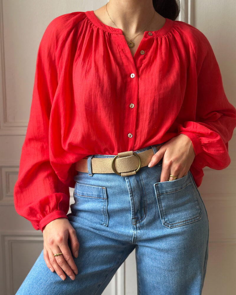 Blouse Lucile Corail