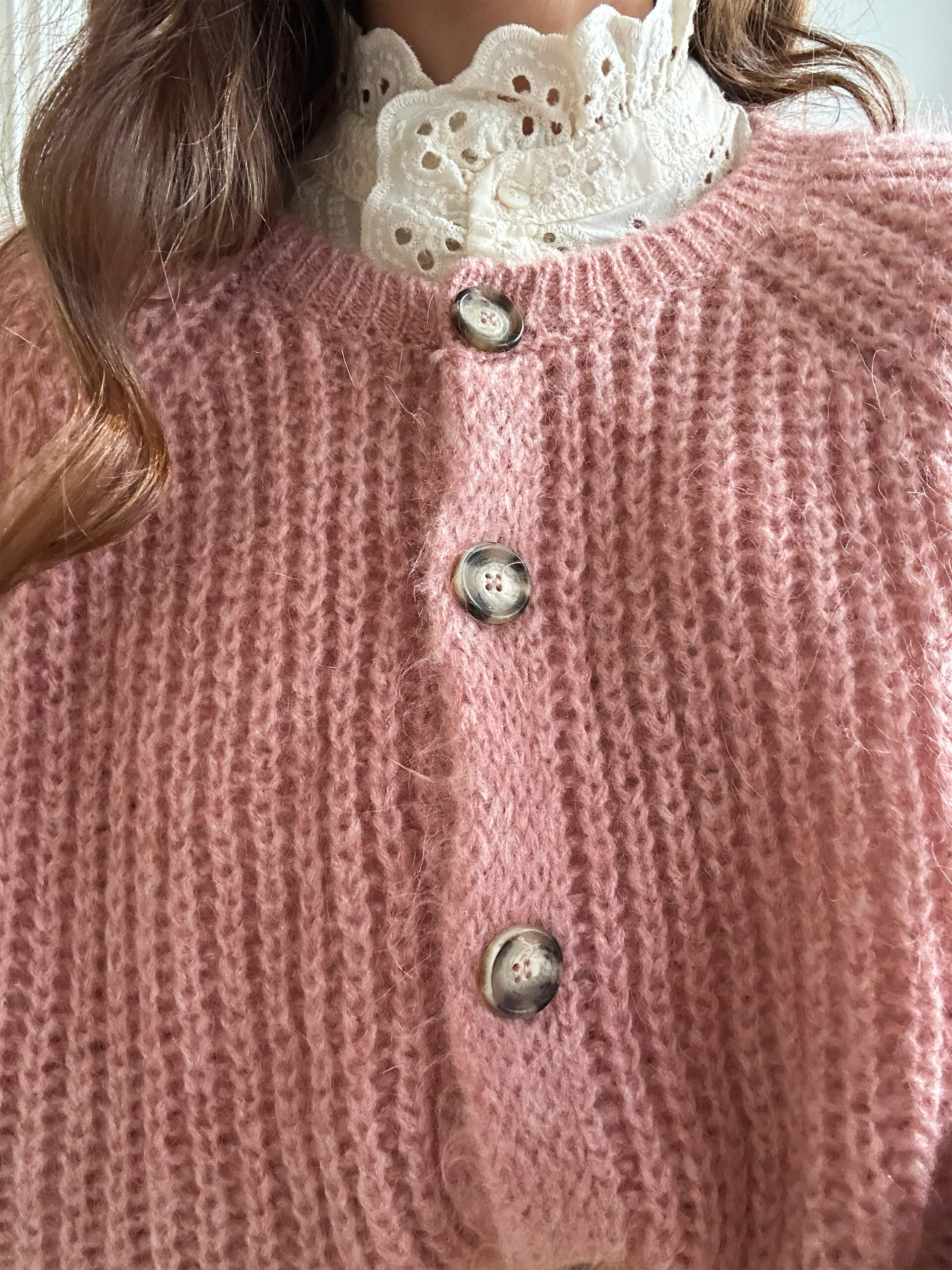 gilet-malia-rose-poudre-lespiplettes1 Gilet Malia Rose Poudré